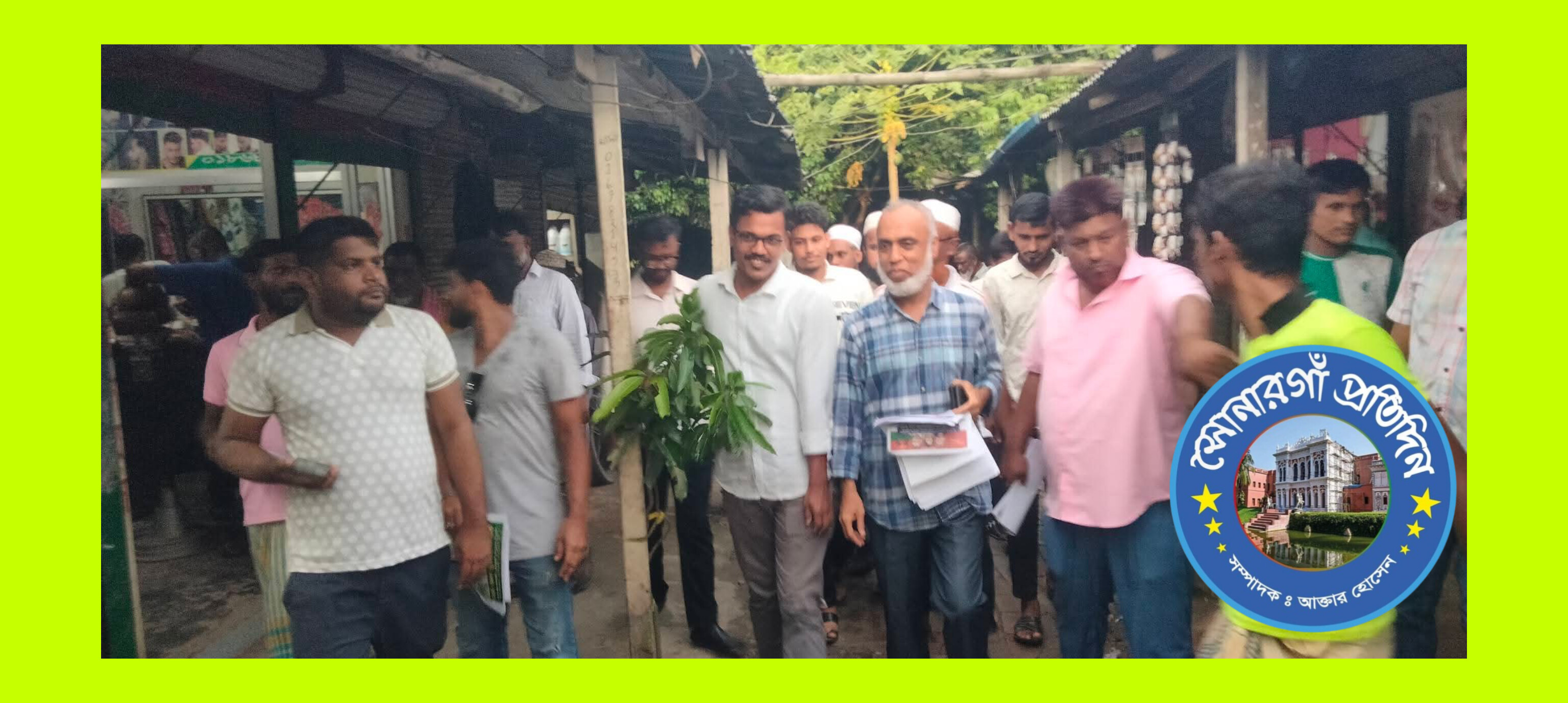 সনমান্দিতে বিএনপি ৩১ দফা বাস্তবায়নের লিফলেট বিতরণে- আল মুজাহিদ মল্লিক