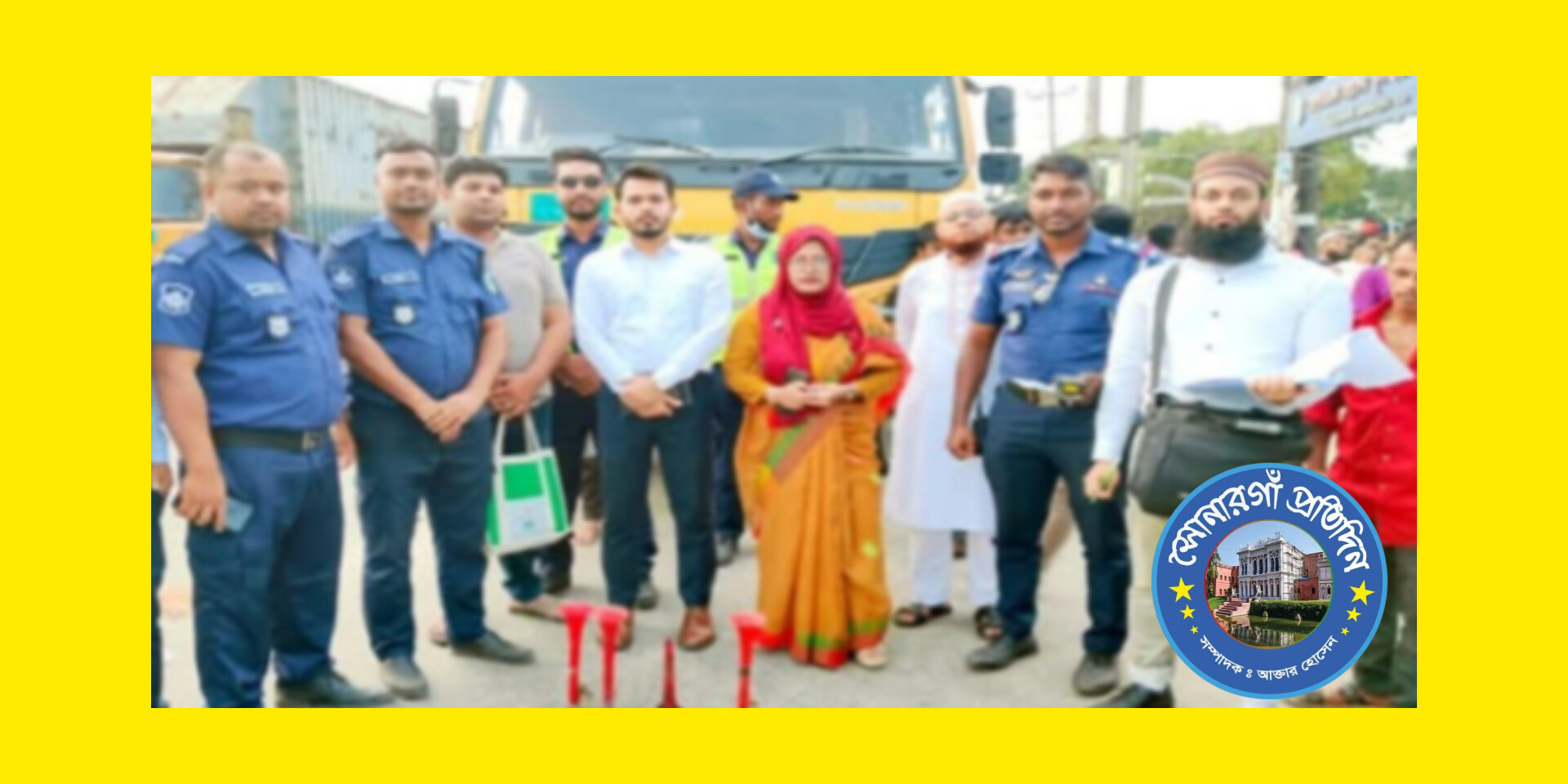 সোনারগাঁয়ে শব্দ দূষণের অপরাধে তিনটি পরিবহনের অর্থদণ্ড