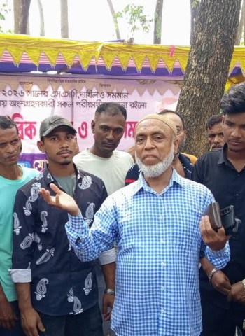 সোনারগাঁয়ে পরীক্ষার্থীদের অভিভাবকদের সাথে মতবিনিময়ে - আল মুজাহিদ মল্লিক