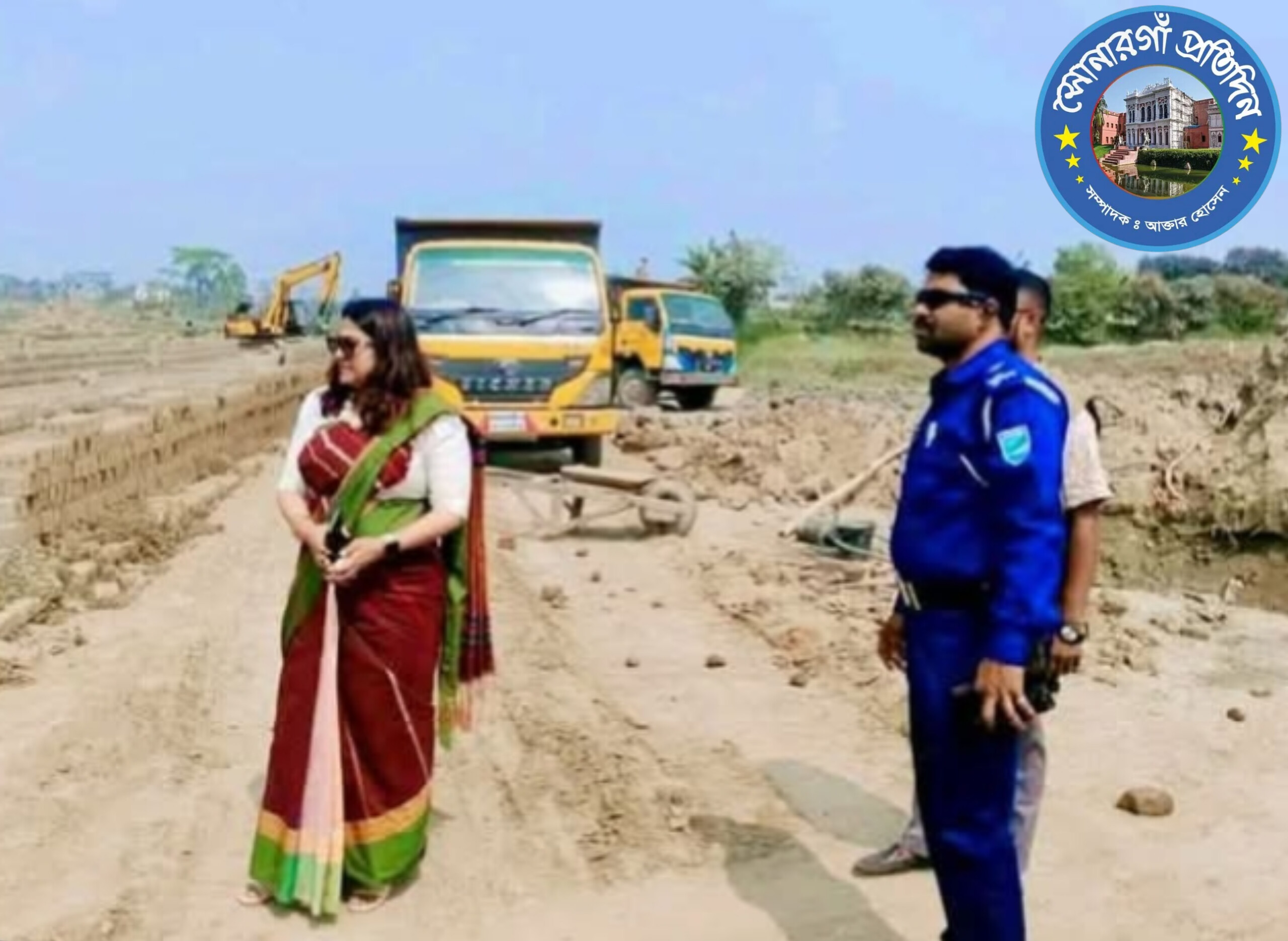 বন্দর  কৃষি জমিতে অবৈধভাবে মাটি কাটার অভিযোগে ১ লক্ষ টাকা জরিমান