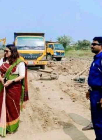 বন্দর  কৃষি জমিতে অবৈধভাবে মাটি কাটার অভিযোগে ১ লক্ষ টাকা জরিমান